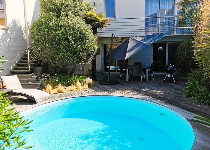 Ferienhaus L Oliveraie - Piscine Chauffee